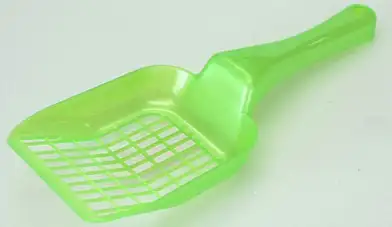 Homecat совок для туалета зеленый перламутр
